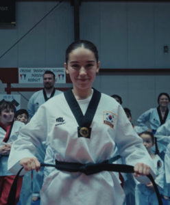 Obtention ceinture noire 1er Dan Solveig Langevin